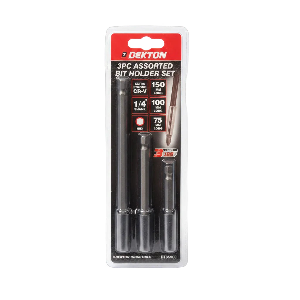 Bit Holder Set 3pc Dekton