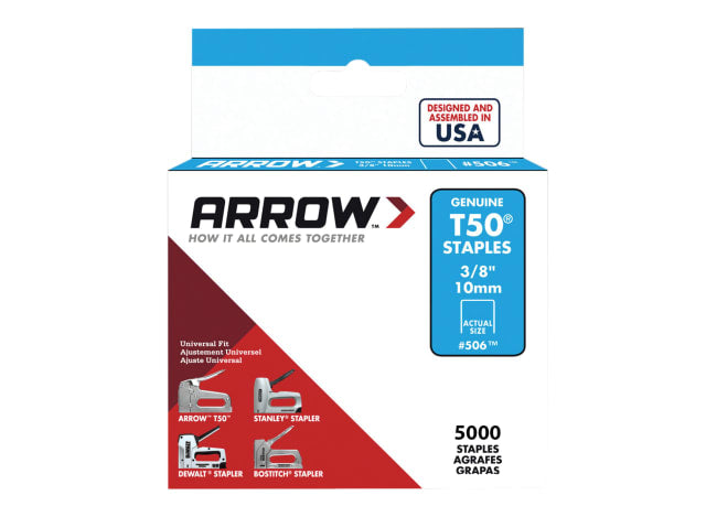 Staples 10mm (3/8in) T50