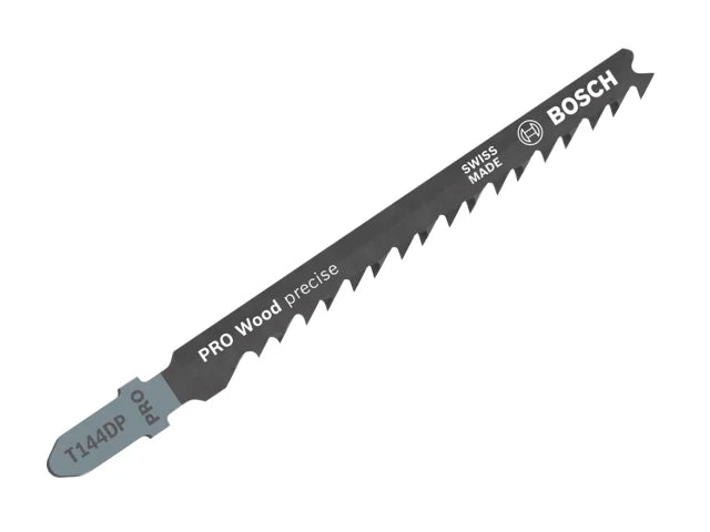 Jigsaw Blade 100mm Pack of 5 PRO Wood precise T144DP