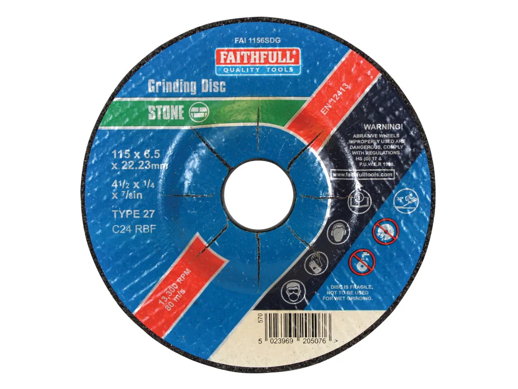 Stone Grinding Disc 125mm
