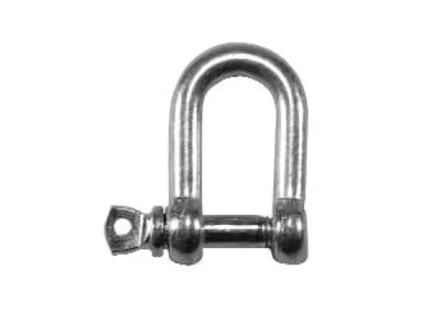 D-Shackle Zinc Plated 8mm