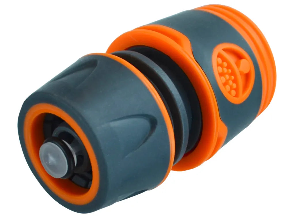 Plastic Water Stop Hose Connector 1/2in
