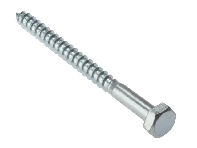 Coach Screws Hex Head BZP