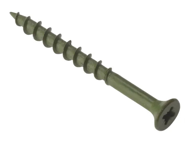 Decking Screw Pozi CSK Green