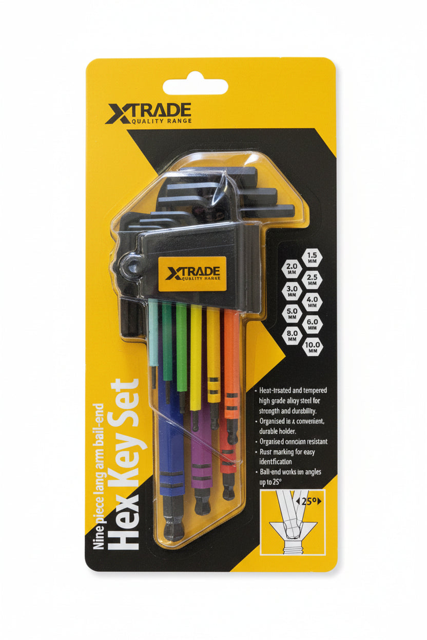 Hex Key Set 9 Piece