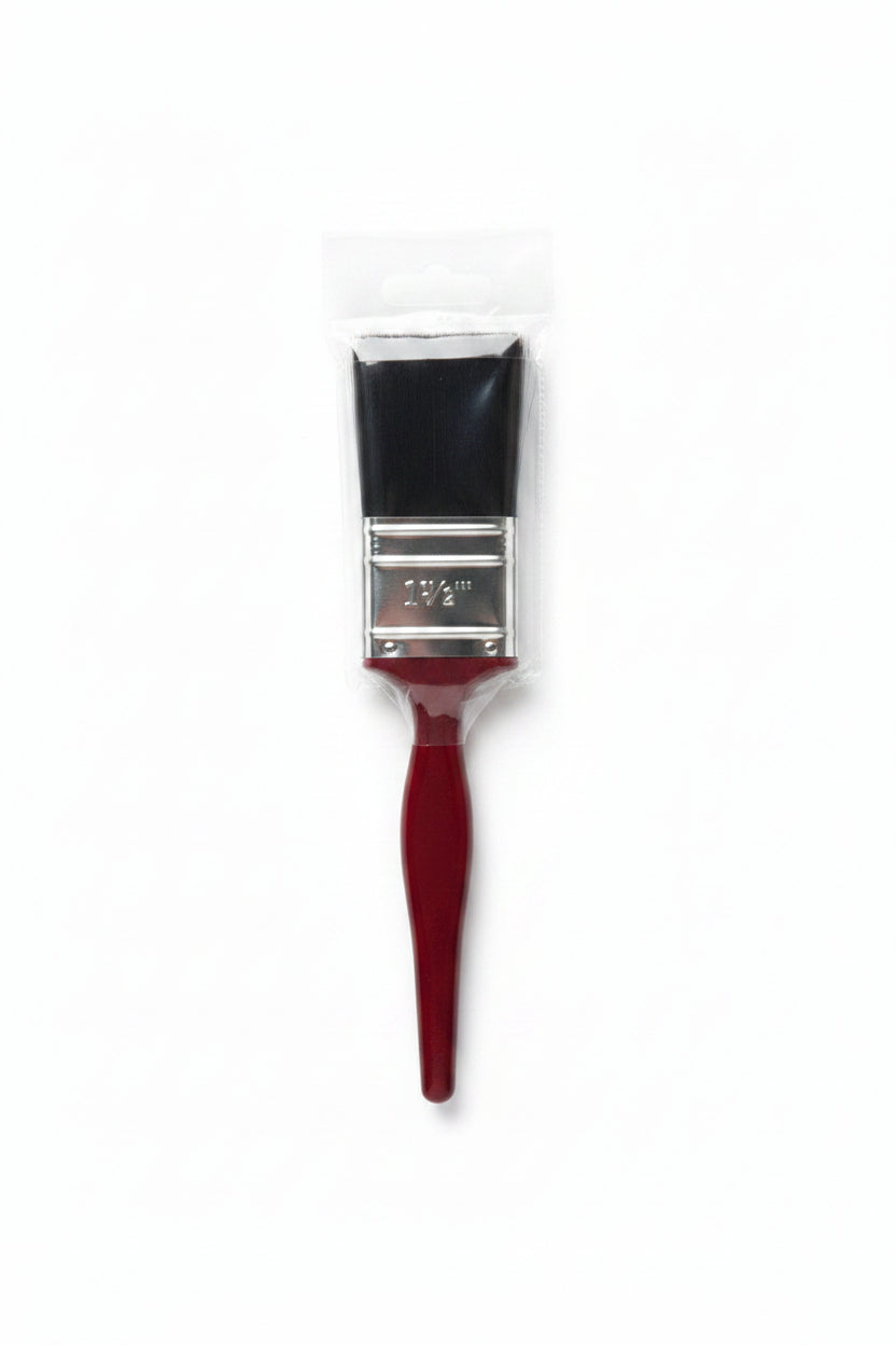 Paint Brush 1.5" Red