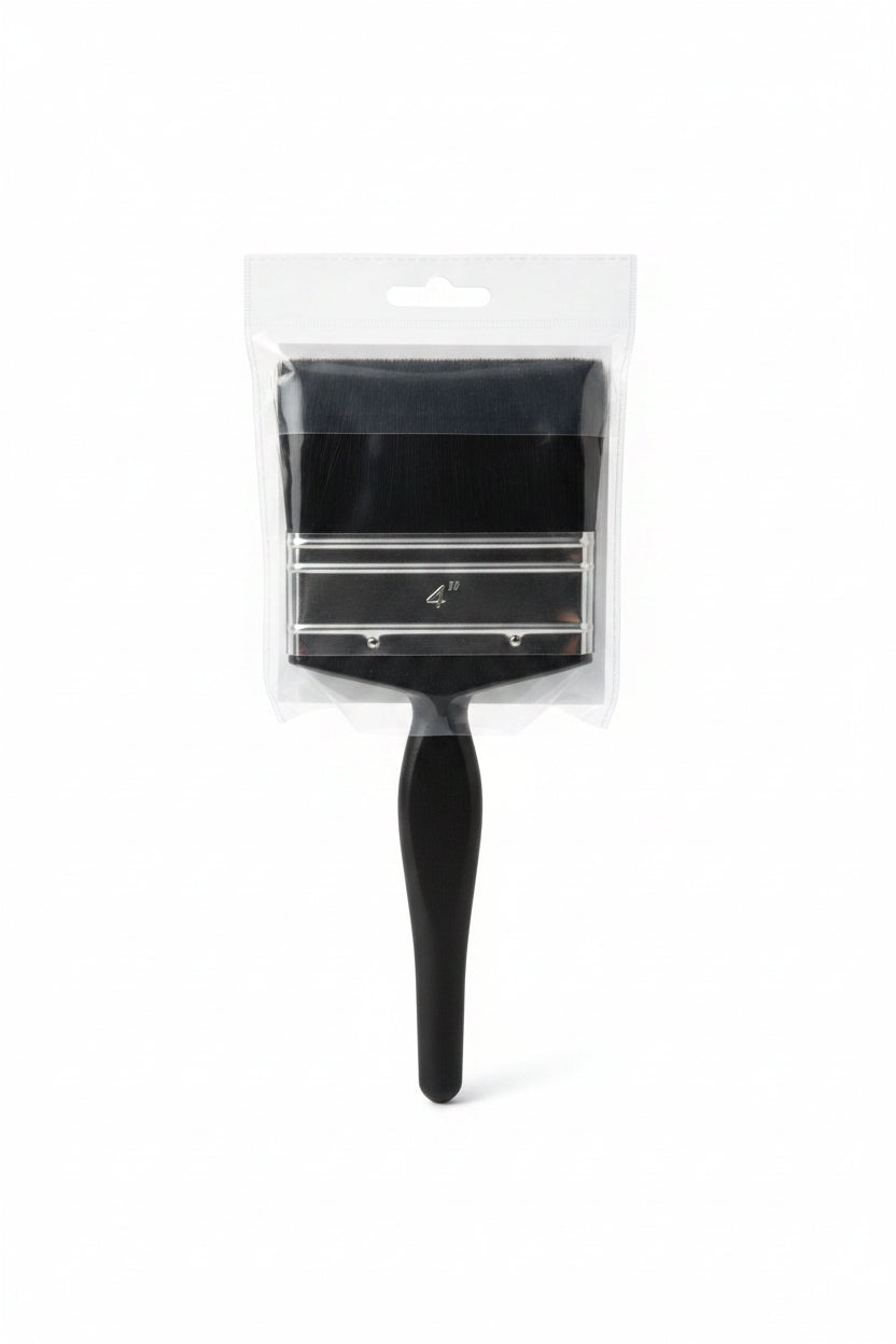 Paint Brush 4" Black