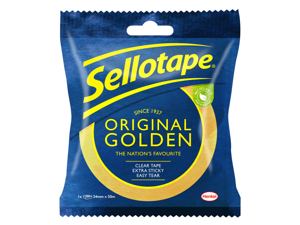 Sellotape Golden 24mm x 50m