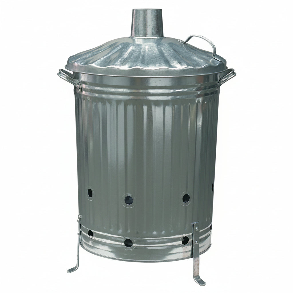 Incinerator C/W Lid Galvanized
