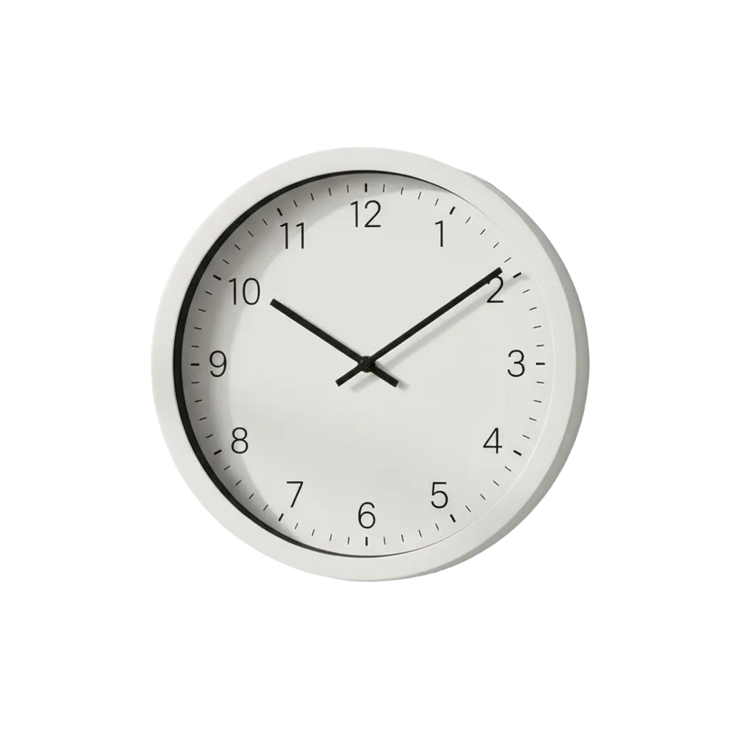 Wall Clock White