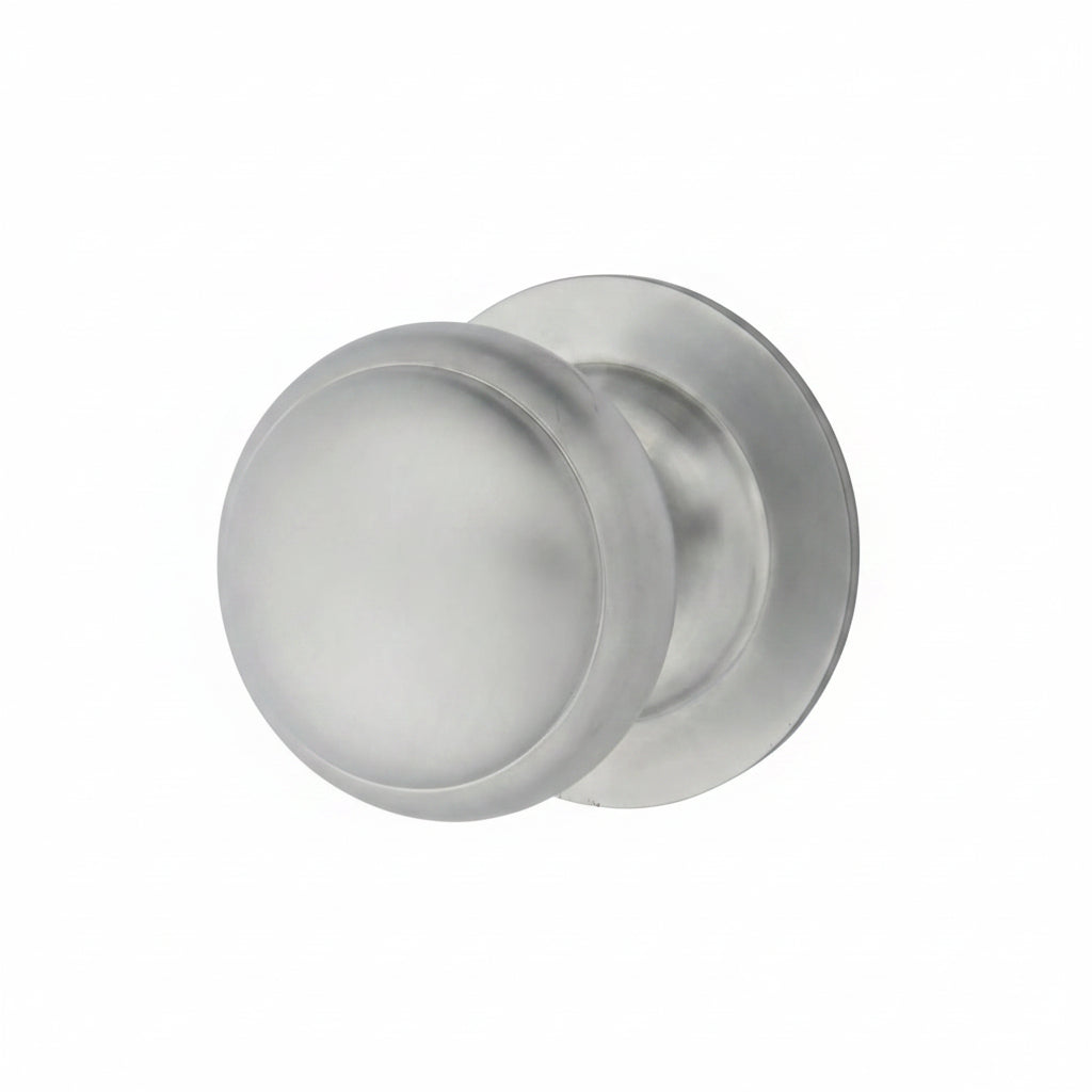 Centre Door Knob Satin Chrome 70mm Altro