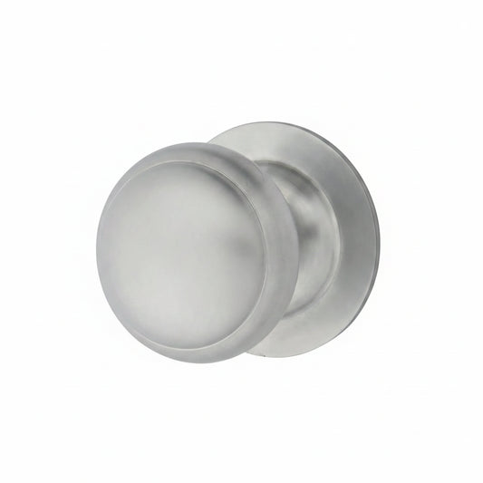 Centre Door Knob Satin Chrome 70mm Altro