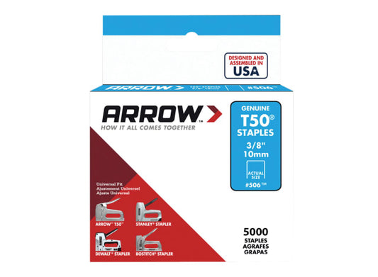Staples 10mm (3/8in) T50