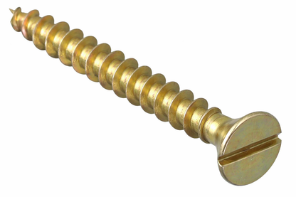 Woodscrews E/Brassed CSK