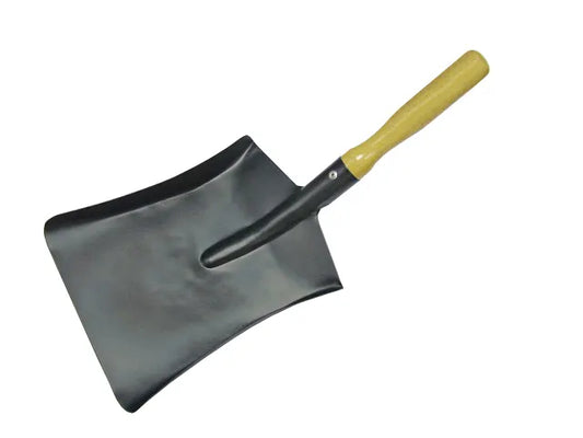 Coal Steel Shovel Wooden Handle 7"