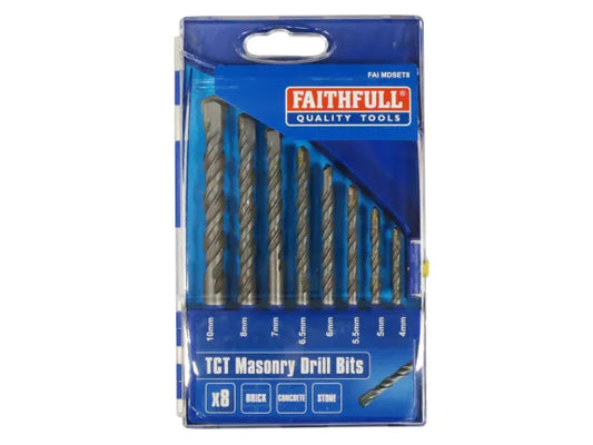 Masonry Drill Bit STD Set 8 Piece
