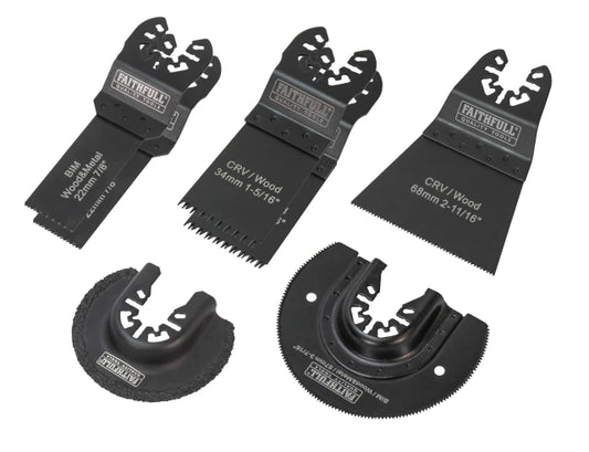 Multi-Function Tool Blade Set, 7 Piece