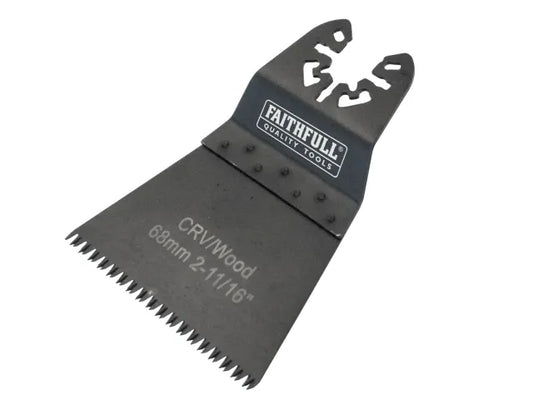 Multi-Function Tool CrV Flush Cut Wood Blade Ground Side Set