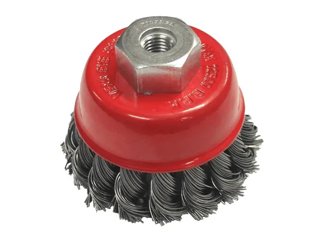Wire Cup Brush Twist Knot