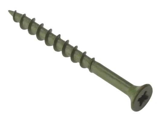 Decking Screw Pozi CSK Green