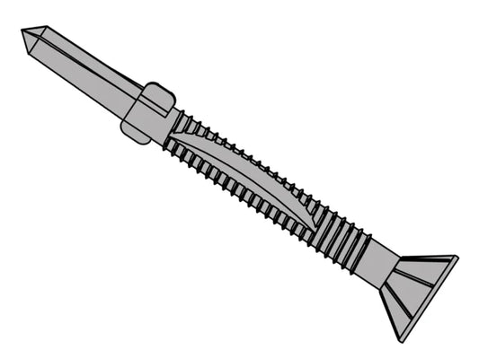 Timber to Steel CSK/Wing Screw No.5