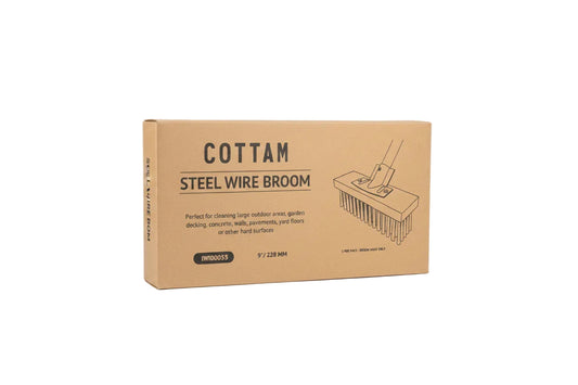 Steel Wire Brush 9"
