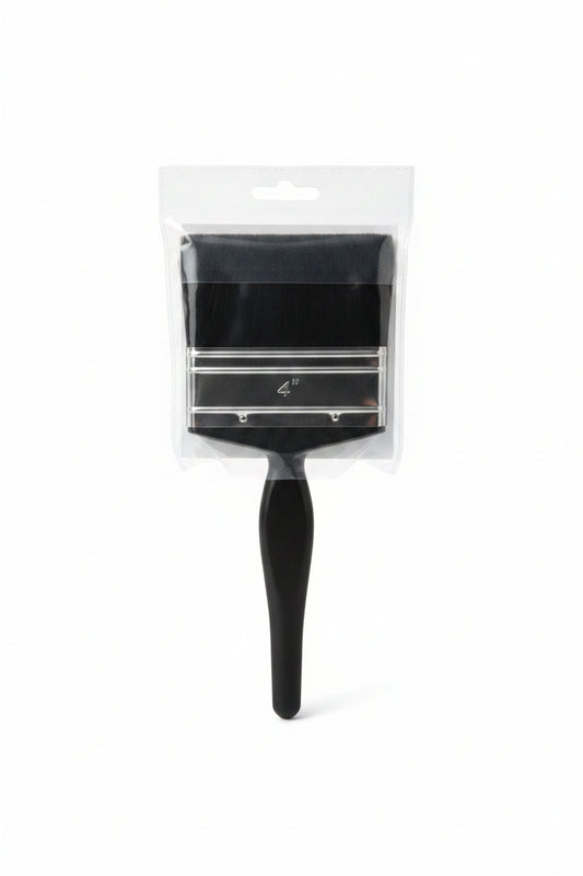 Paint Brush 4" Black