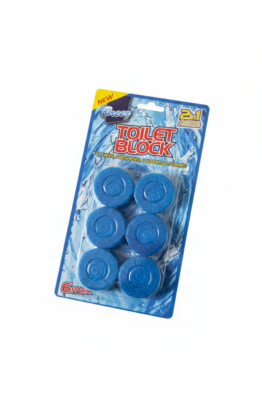 Toilet Block Breez six pack