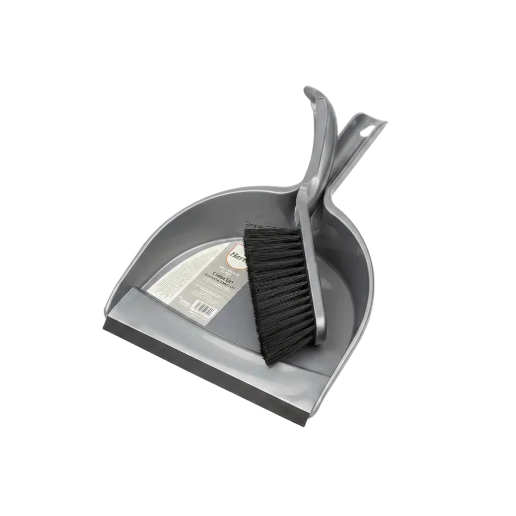 Plastic Dust Pan and Brush