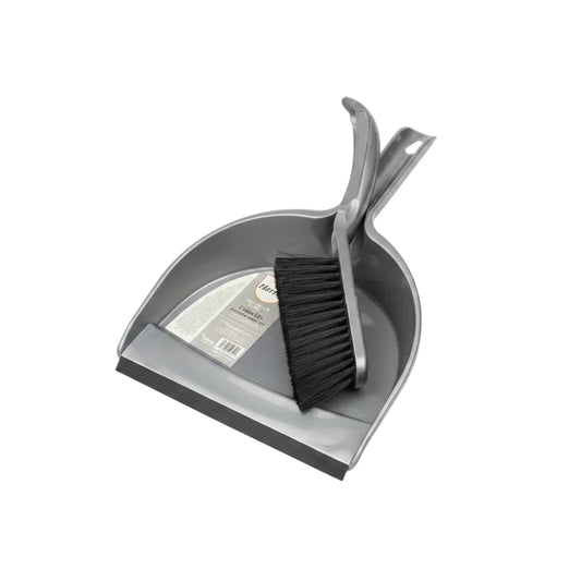 Plastic Dust Pan and Brush