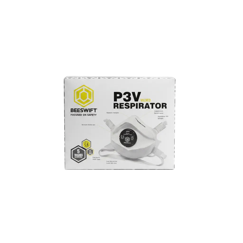 Dust Masks FFP3V Box of 5
