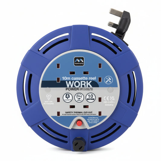 Cable Reel 240v 10m 4 way