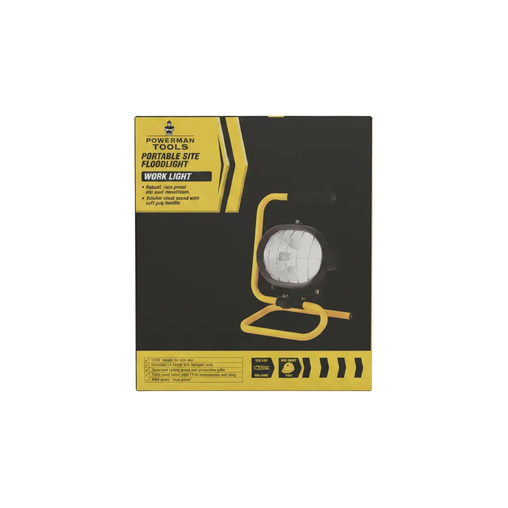 Flood Light Portable Site 110v 500w