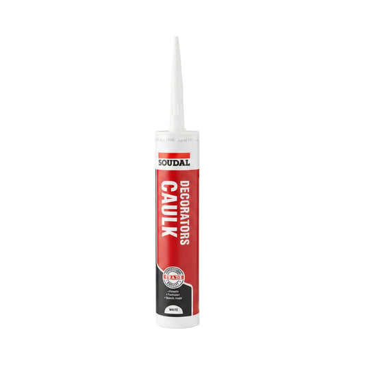 Soudal Decorators Caulk White 290ml