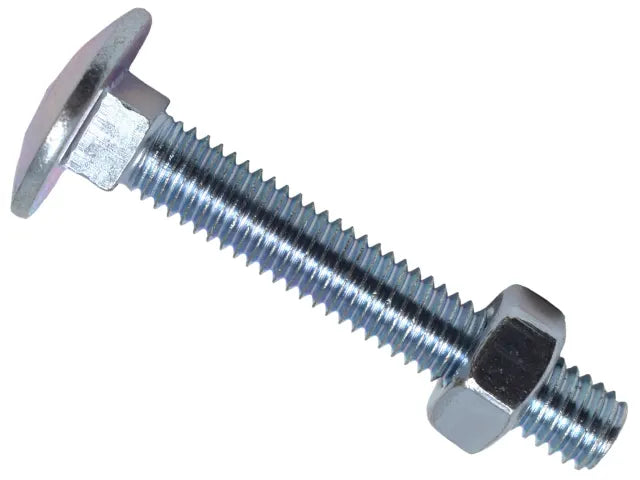 Cup Square Hex Bolt & Nut SS