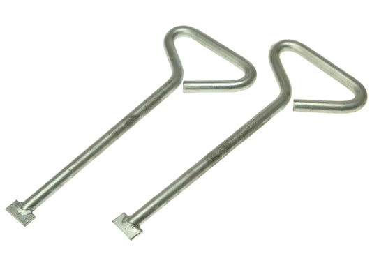 Manhole Cover Lift Keys 150mm (6in) (Pack 2)