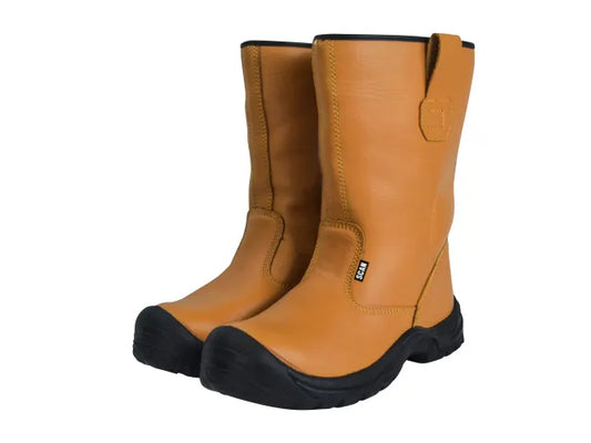 Texas Lined Rigger Boots Tan