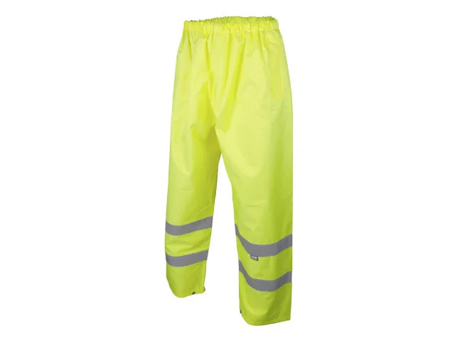Hi-Vis Yellow Motorway Trousers