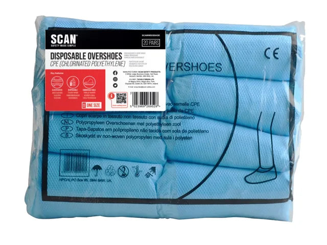 Disposable Overshoes (50 pairs)