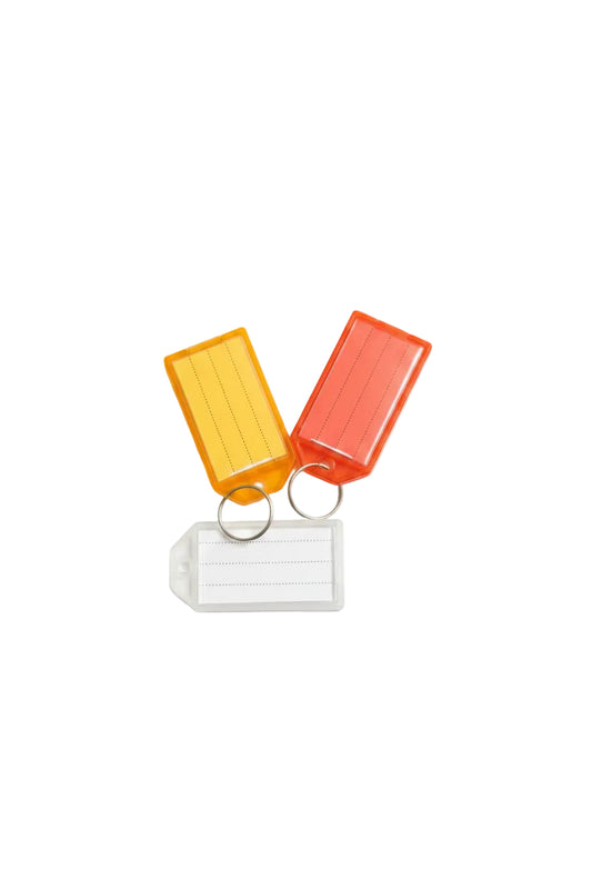 Large Plastic Key Tags