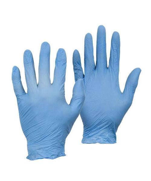 Powder Free Blue Nitrile Gloves