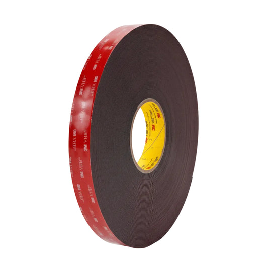 Bonding Tape, Acrylic Foam, Black, 19mm x 33m 3M VHB™ 5925F