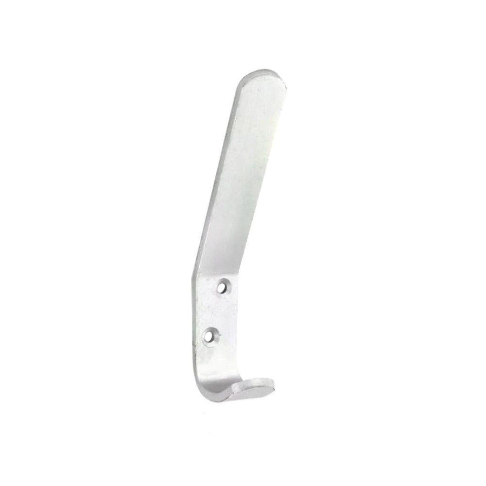 Hat & Coat Hook 125mm Satin Aluminium Securit B6101