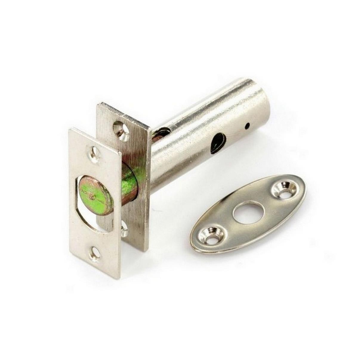 Security Door Bolt Nickel 55mm Securit