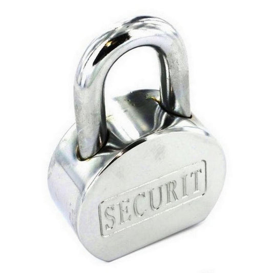 Security Padlock Chrome 65mm Securit S1108