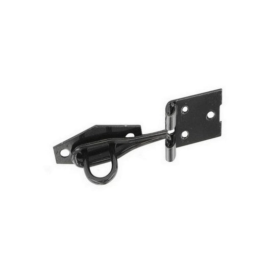 Wire Hasp & Staple Black Securit