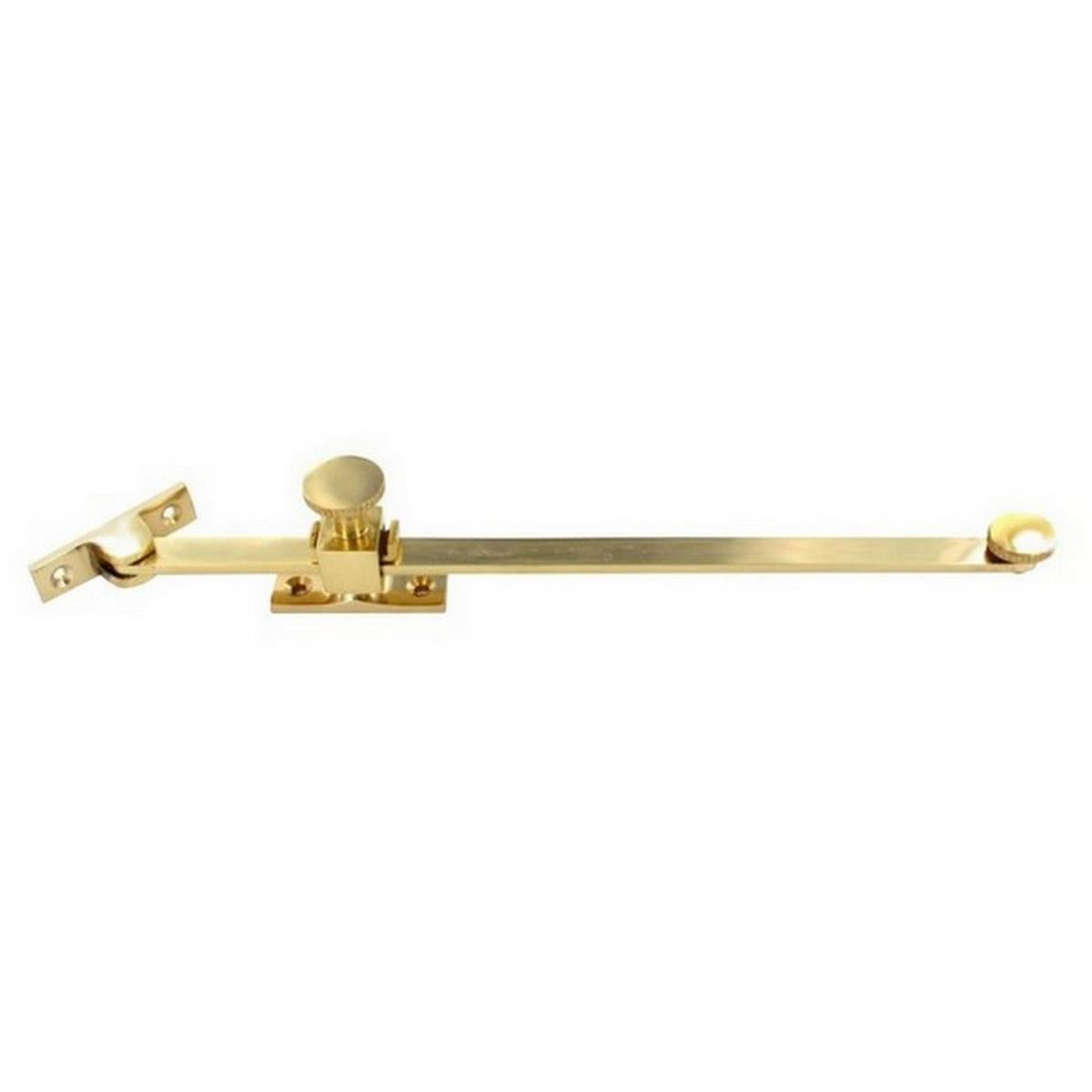 Sliding Stay Brass 250mm Securit S2310