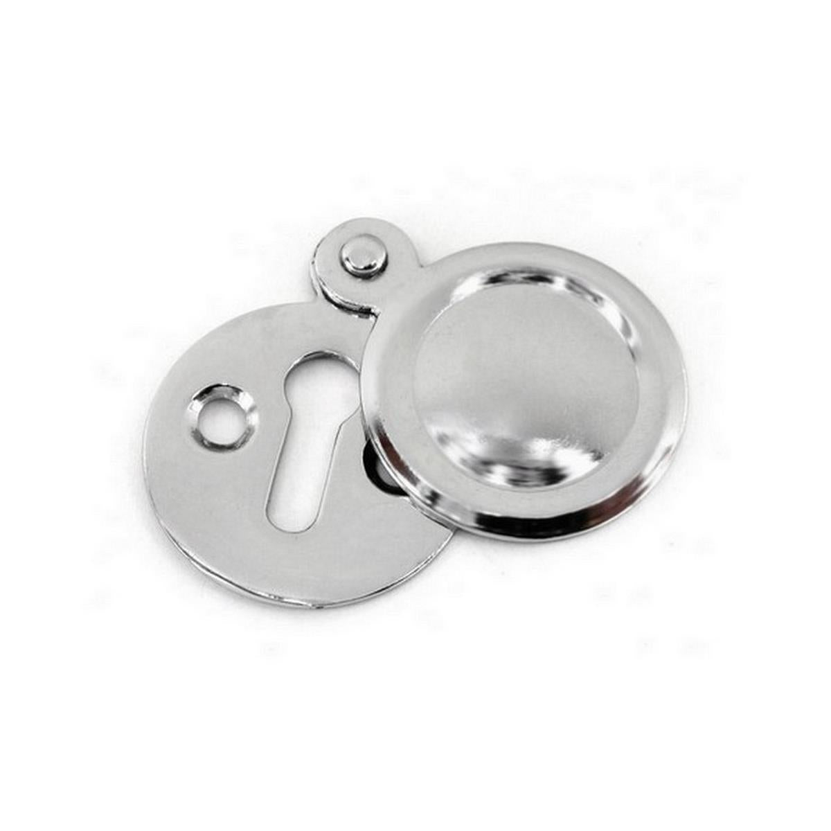 Chrome Escutcheon Covered 35mm Securit
