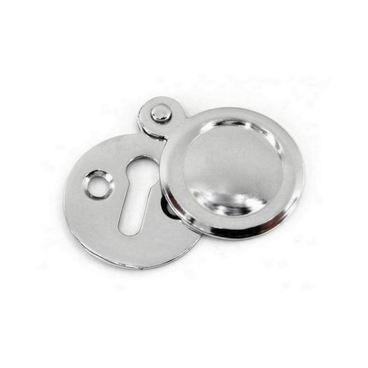 Chrome Escutcheon Covered 35mm Securit