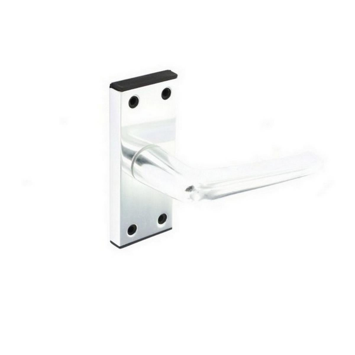 Securit Aluminium Latch Handles 100mm